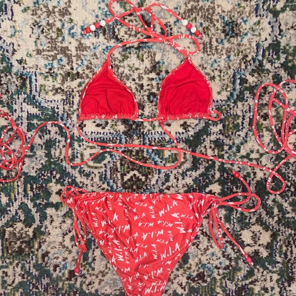 W.I.A collections red wrap bikini - Picture 9 of 11